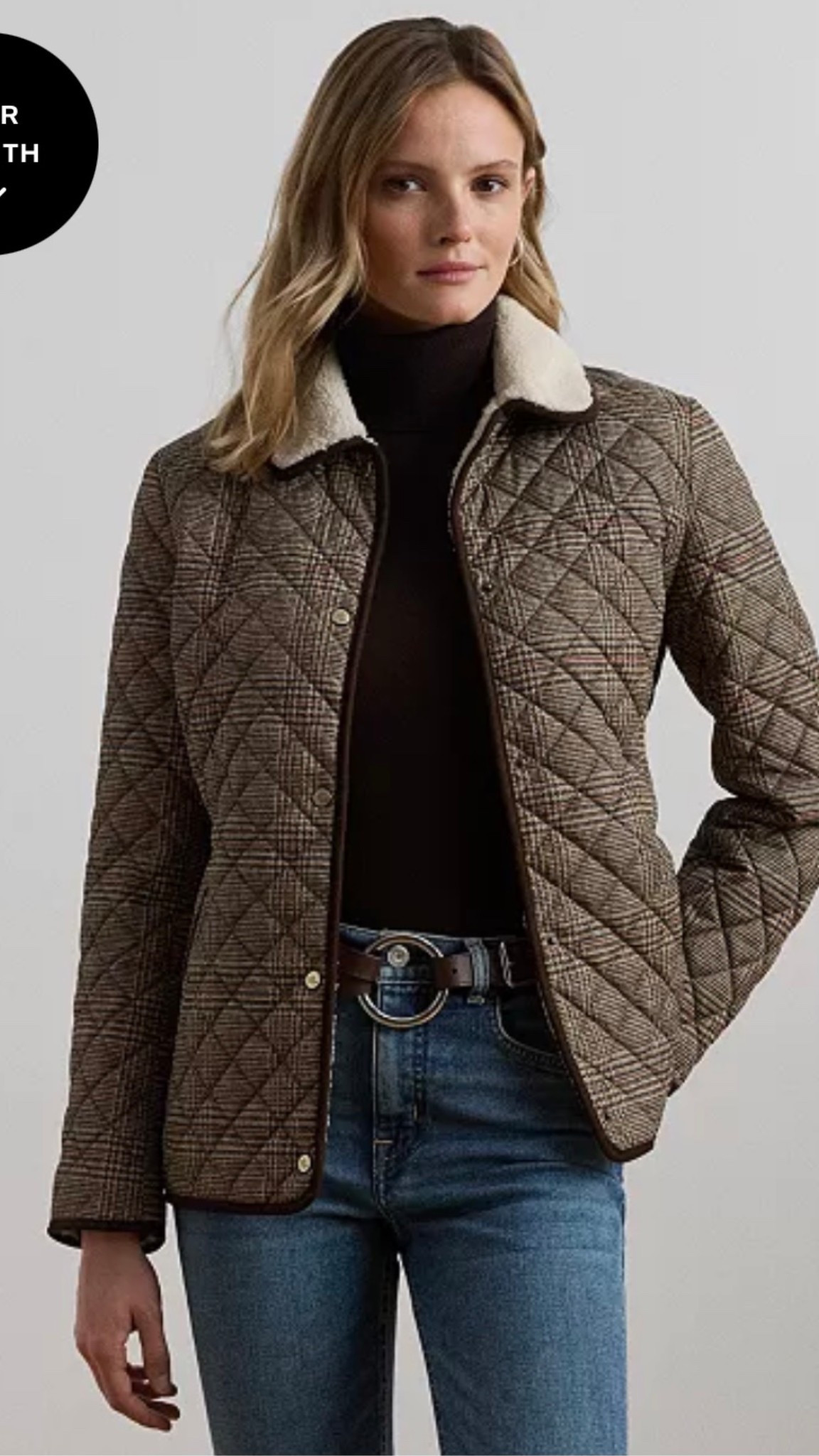 Ralph Lauren jacket!

Coat
Jackets weather 
Outerwear 
Gift idea 
Sale 

#LTKGiftGuide #LTKCyberWeek #LTKU