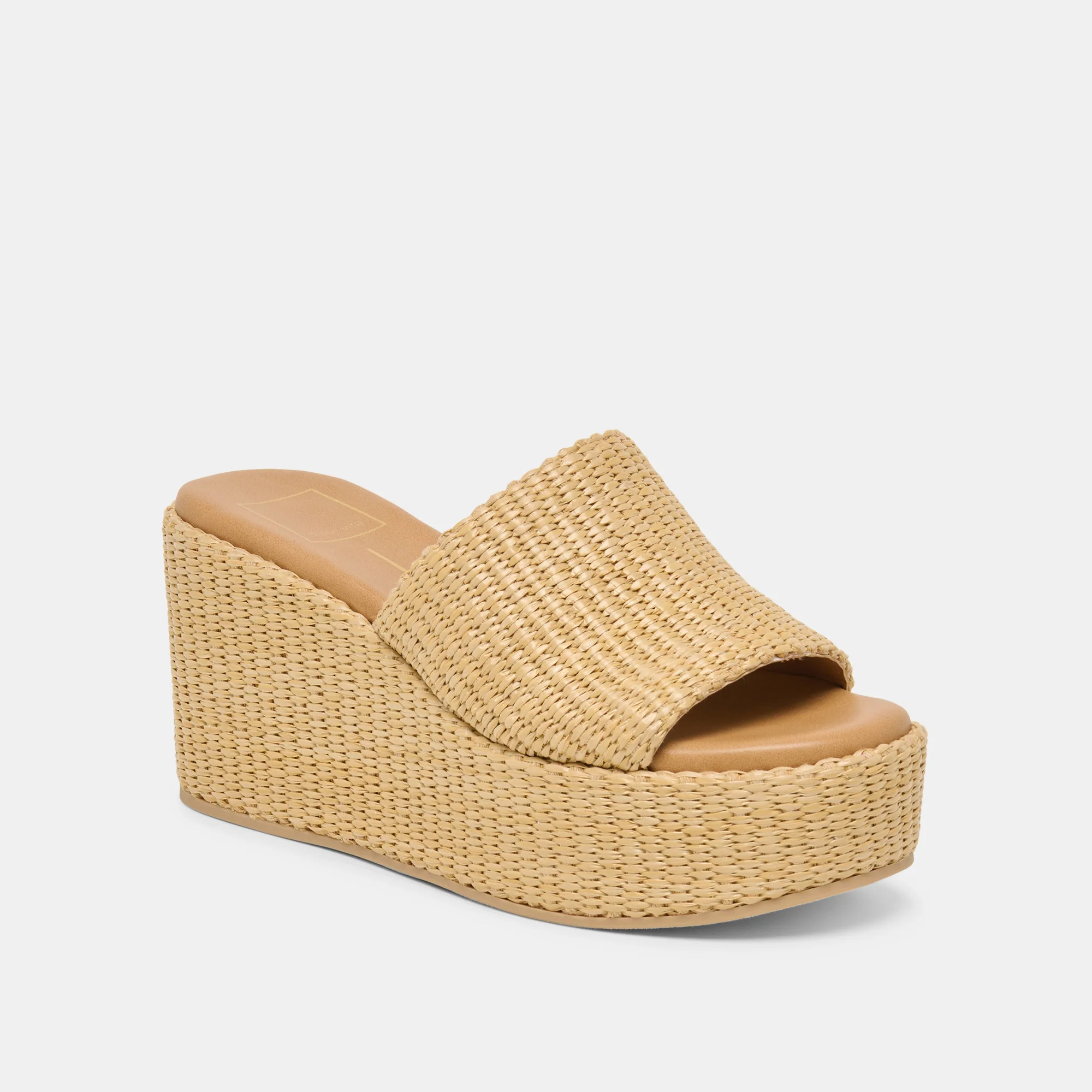 Joclyn Lt Natural Raffia Wedges | Dolce Vita | DolceVita.com