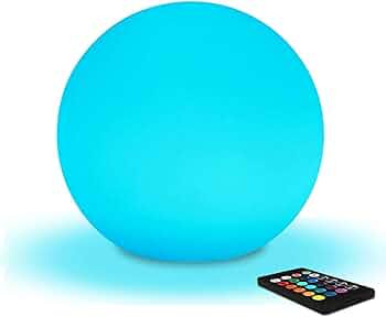 30cm/12-inch LED Ball Light, Color Changing Lamp with Remote, Soft Dimmable Mood Light, Waterproo... | Amazon (CA)