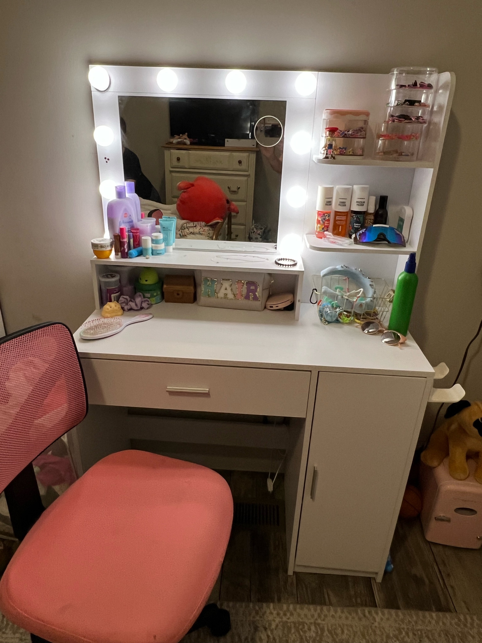 My daughter loves this vanity she got for Christmas with the led lights! Perfect for any teen or preteen! 

#LTKGiftGuide #LTKKids #LTKHome