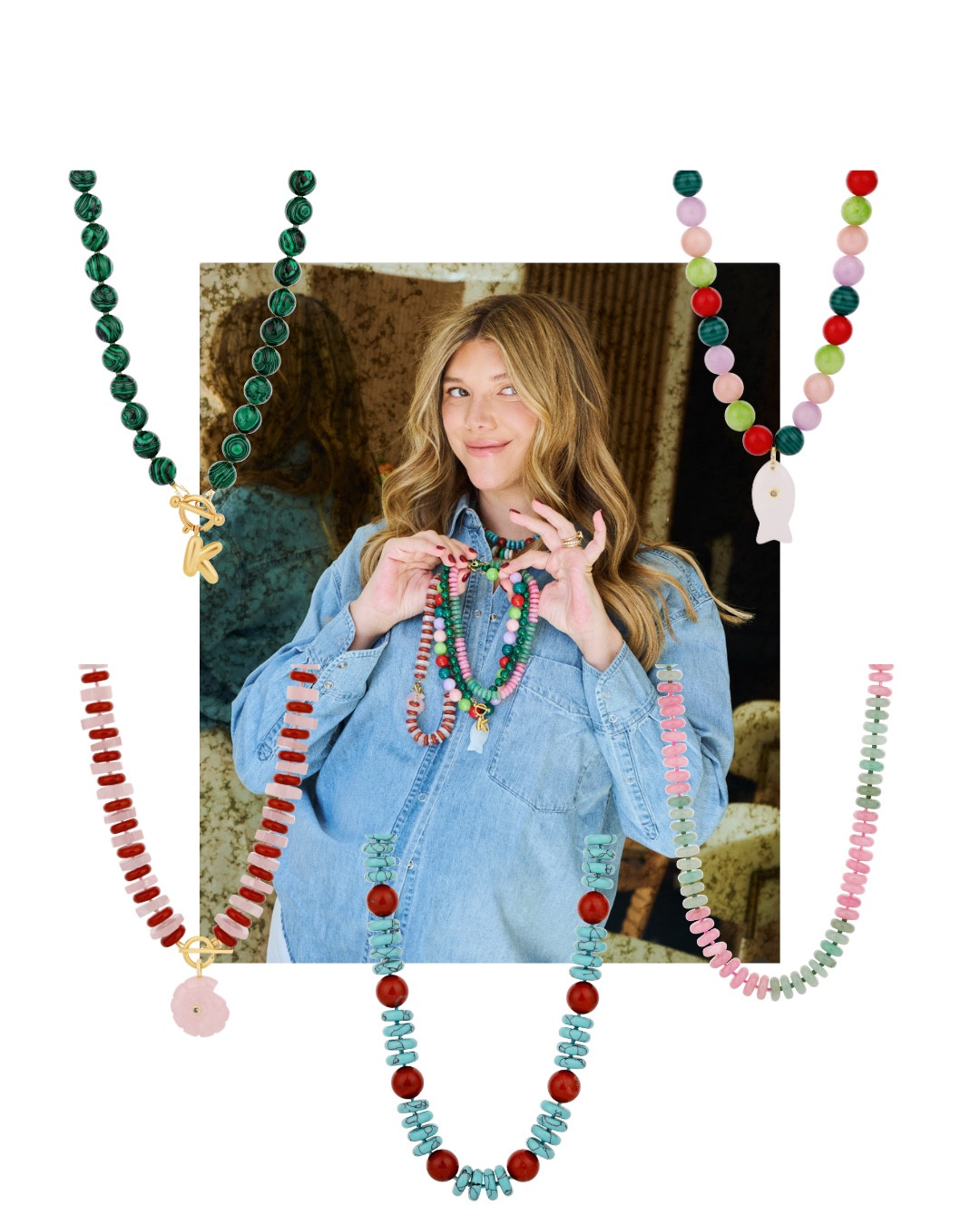 My collab with Hannah B Jewelry is now live! ✨

From daydreaming about spring and summer beach looks to creating the ultimate fashion-mom accessories, every piece was designed to move with you and instantly elevate your style. 

Thoughtfully crafted to take you from day to night, we hope these pieces bring you as much joy to wear as they brought us while creating them, packed with color, sparkle, and plenty of fun.

All pieces are hand-made with love! 💕

#LTKootd #LTKgrwm #LTKdayinmylife