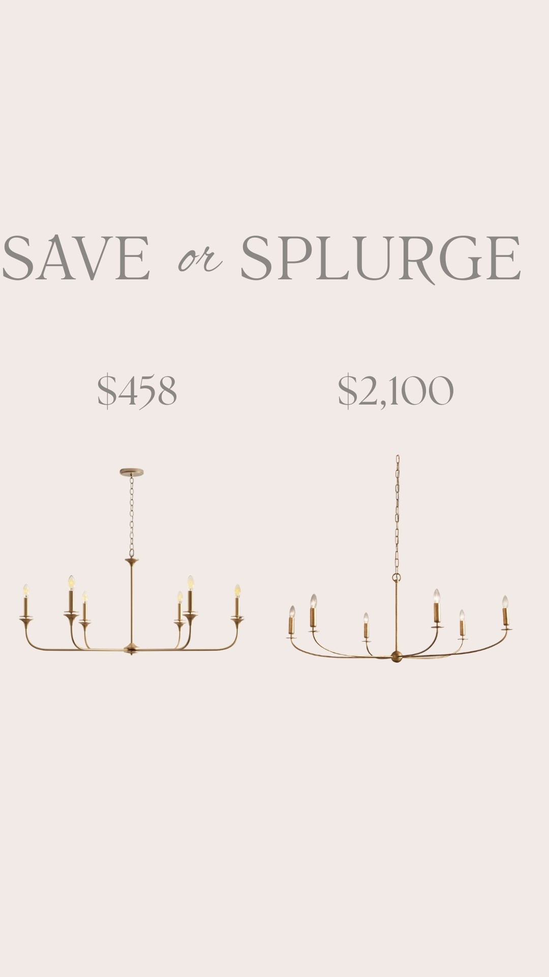 Save vs splurge 

#LTKHome