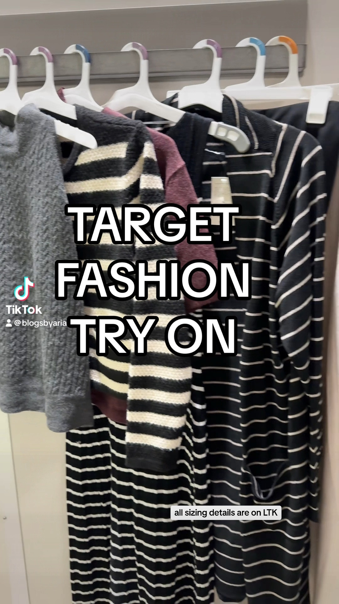 Target fall workwear try on
Halter sweater - xl fits tts
Lady cardigan - xl fits tts, if busty size up
Mock neck sweater - L I’m usually xl so this fit well
Striped dress - xl fits tts
Cream pants - 16 need to size up
Black pants - 17 fits tts but length too short on me I’m 5’6

#LTKWorkwear #LTKMidsize #LTKStyleTip