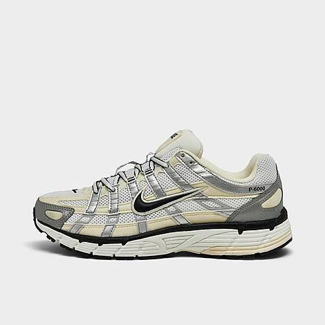 Nike Women's P-6000 Casual Shoes in Off-White/Metallic/Coconut Milk Size 6.5 | Finish Line (US)