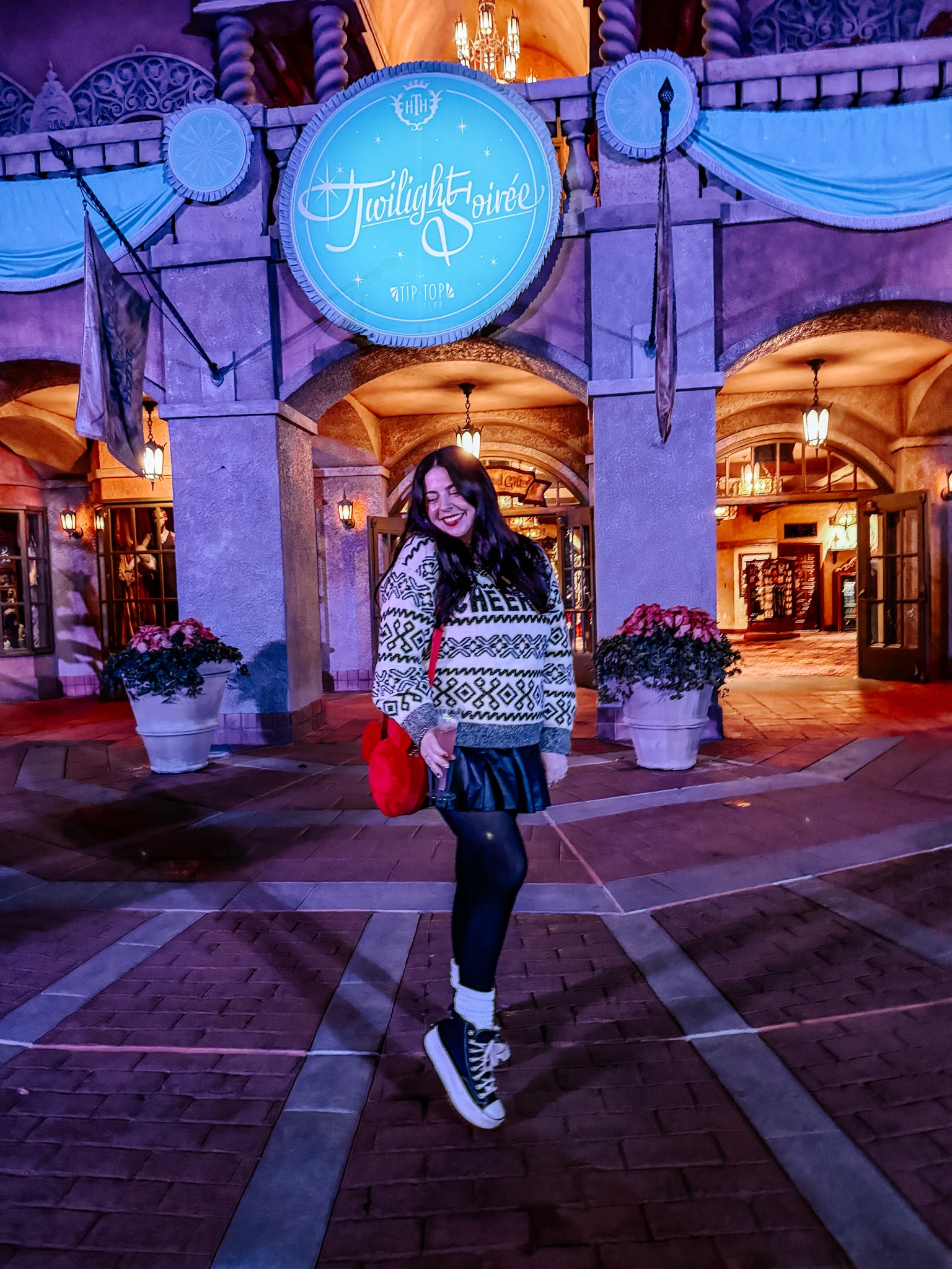 Wore this adorable holiday sweater from Target to Jollywood Nights at Walt Disney World 

#LTKHoliday #LTKSeasonal #LTKGiftGuide