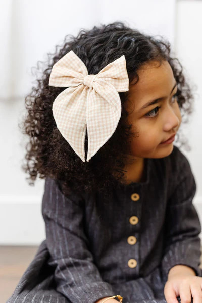 Pink Ellie Plaid Claire | Little Poppy Co