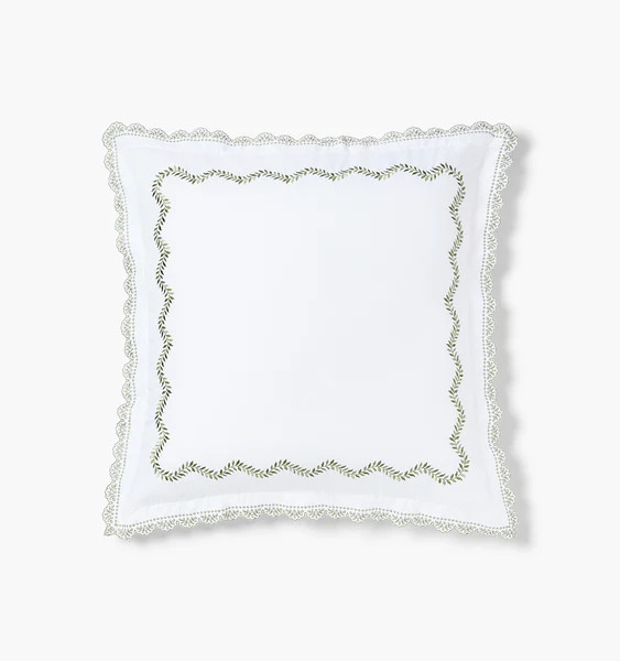 The Euro Sham - Apple Green Sloane | Hill House Home