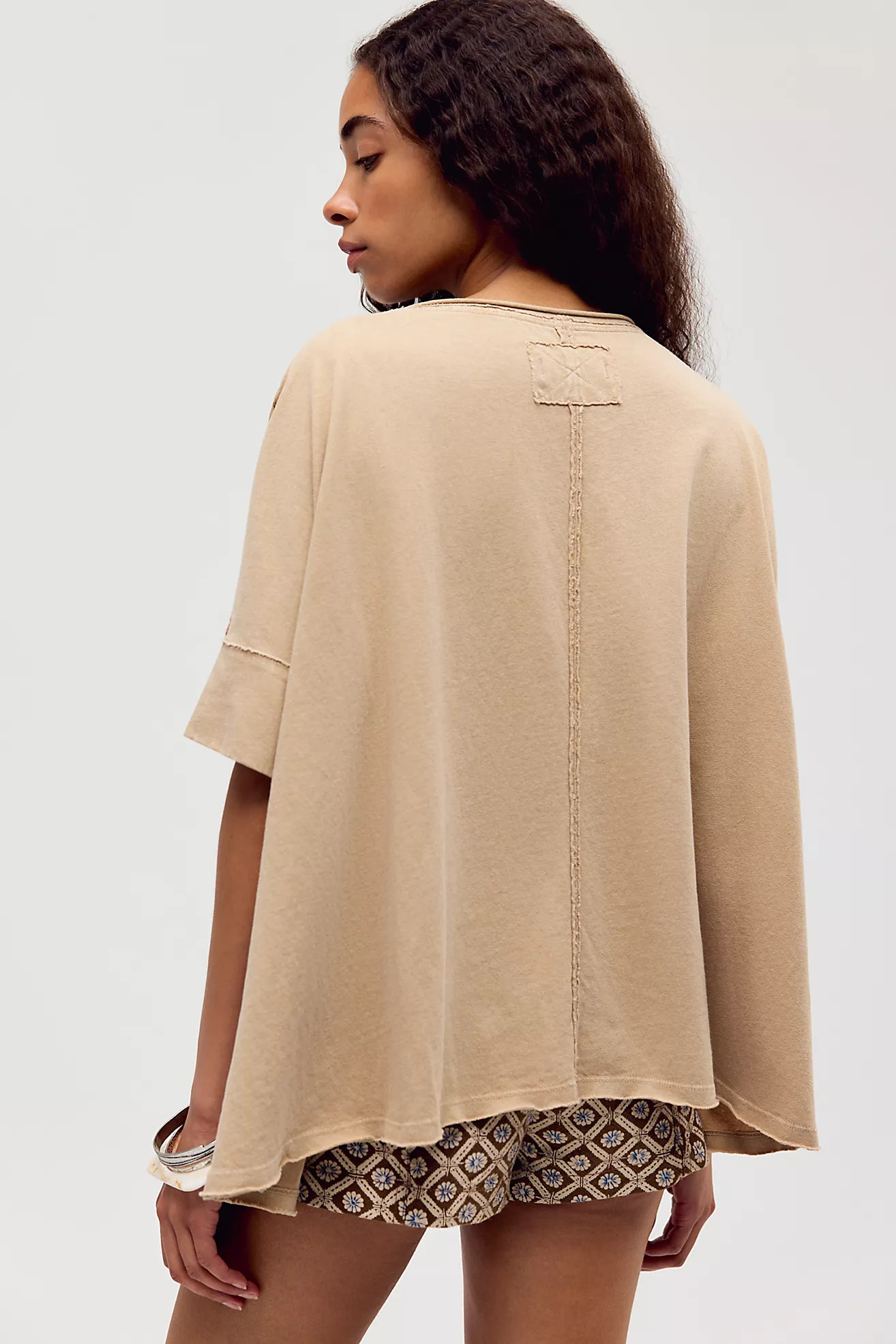 We The Free Rex Oversized Cotton Tee | Free People (Global - UK&FR Excluded)