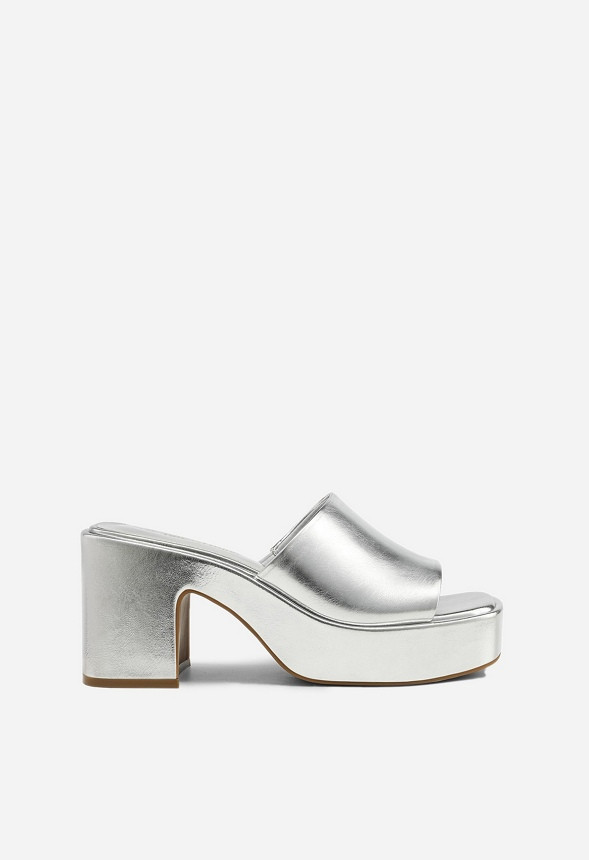 Platform Slip On Chunky Sandal | JustFab