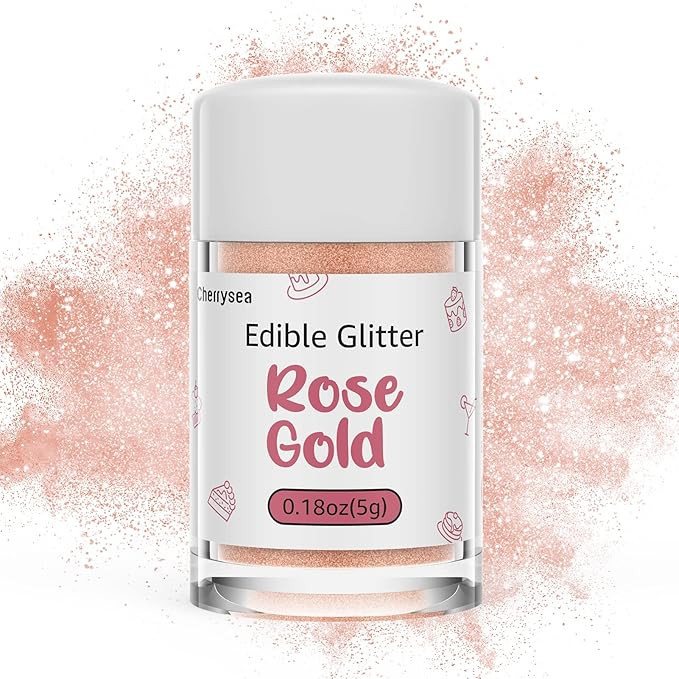 Edible Glitter,Drink Glitter Edible Dust, Edible Sparkles for Food Cupcakes,Cookies,Candy Sugar,P... | Amazon (US)