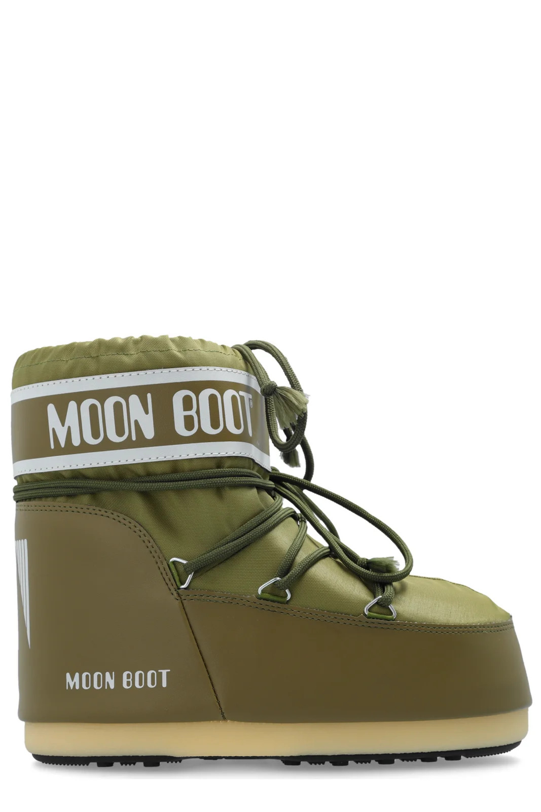 Moon Boot Icon Logo Printed Lace-Up Boots | Cettire Global