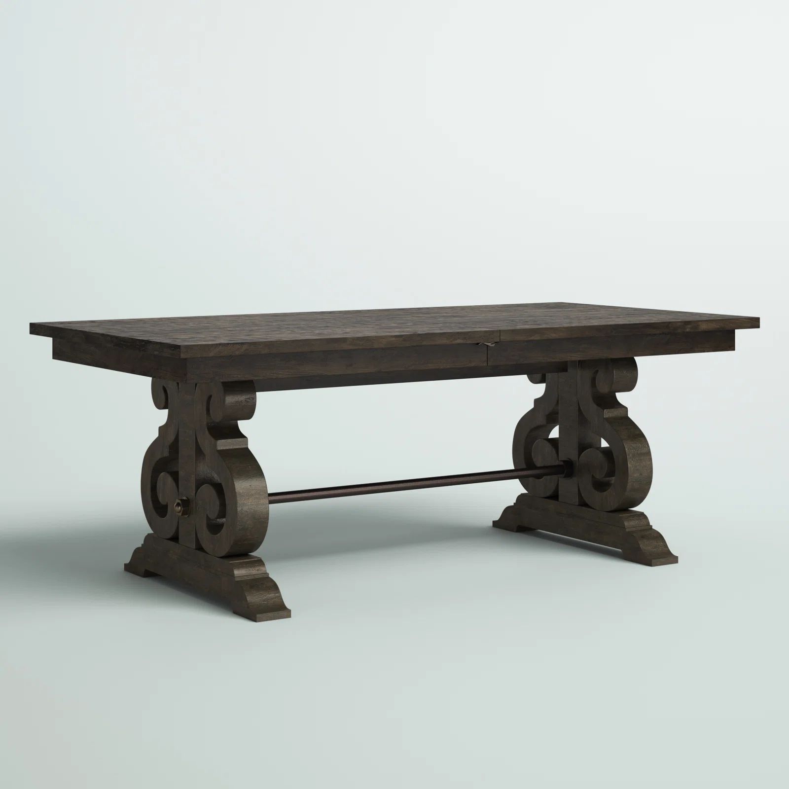 Elora Butterfly Leaf Trestle Dining Table | Wayfair North America