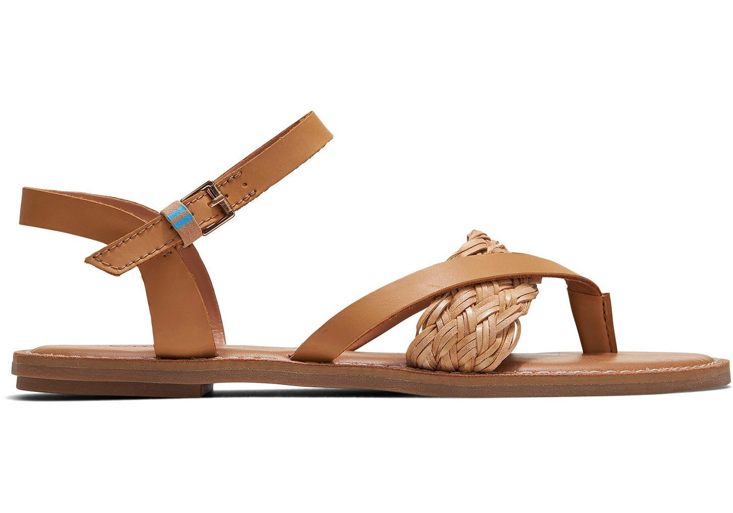 Honey Vegetable Tanned Leather Synthetic Braid Women's Lexie Sandals | TOMS (US)