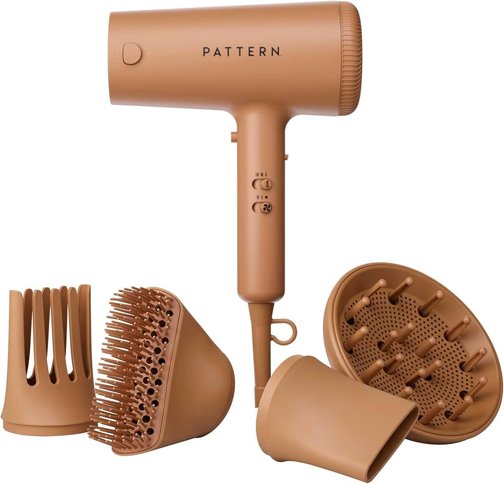 PATTERN by Tracee Ellis Ross Blow Dryer with Four Attachments for Curly & Coily Hair | Amazon (US)