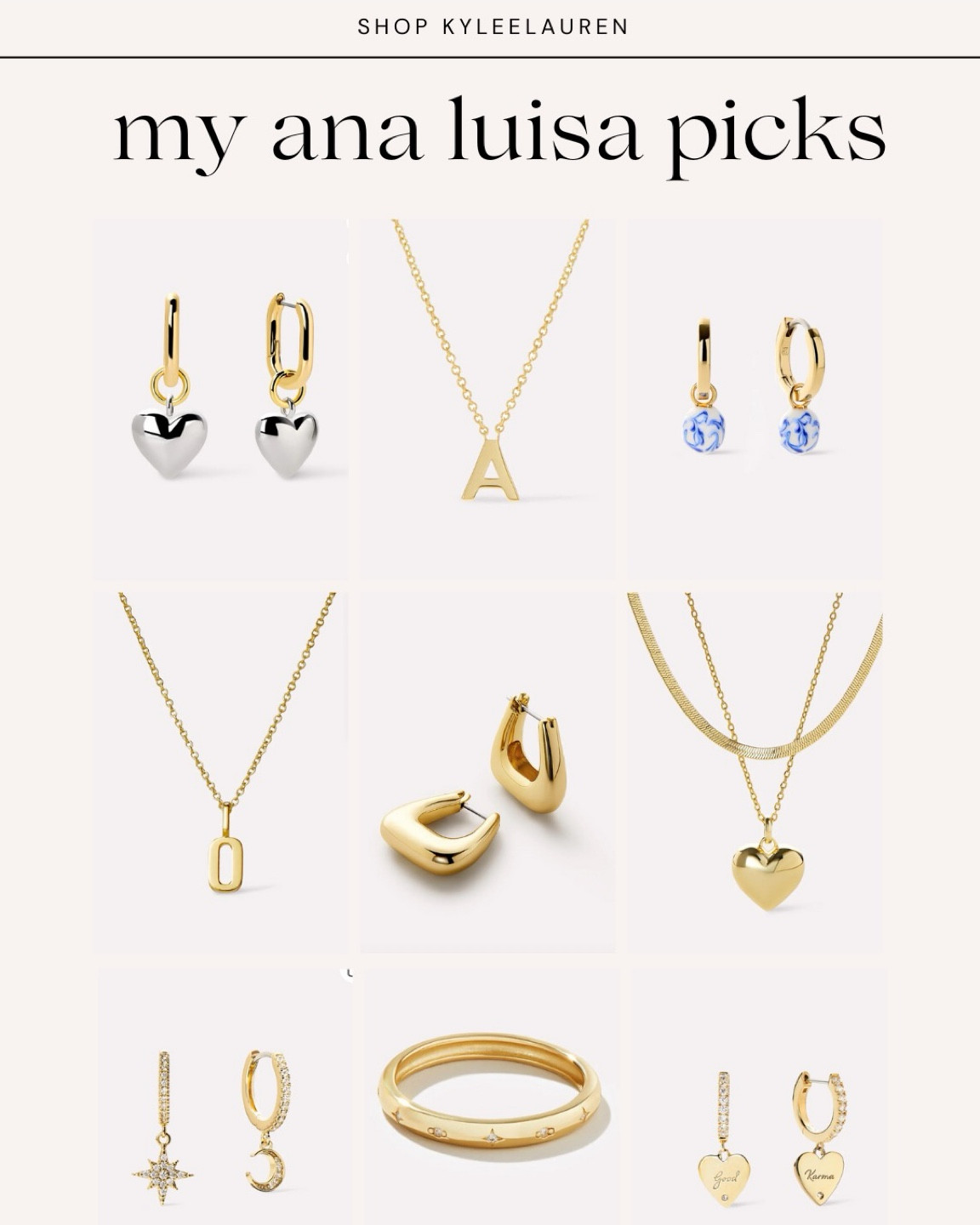 Discover Ana Luisa Jewelry—my new favorite jewelry company with pieces that combine timeless elegance and sustainable craftsmanship based in New York city. Each piece is designed to enhance your style with a pieces that you can wear every day or for big celebrations.

#AnaLuisaJewelry #SustainableStyle #ShopSmall ad

#LTKstyletip #LTKsalealert #LTKfindsunder100