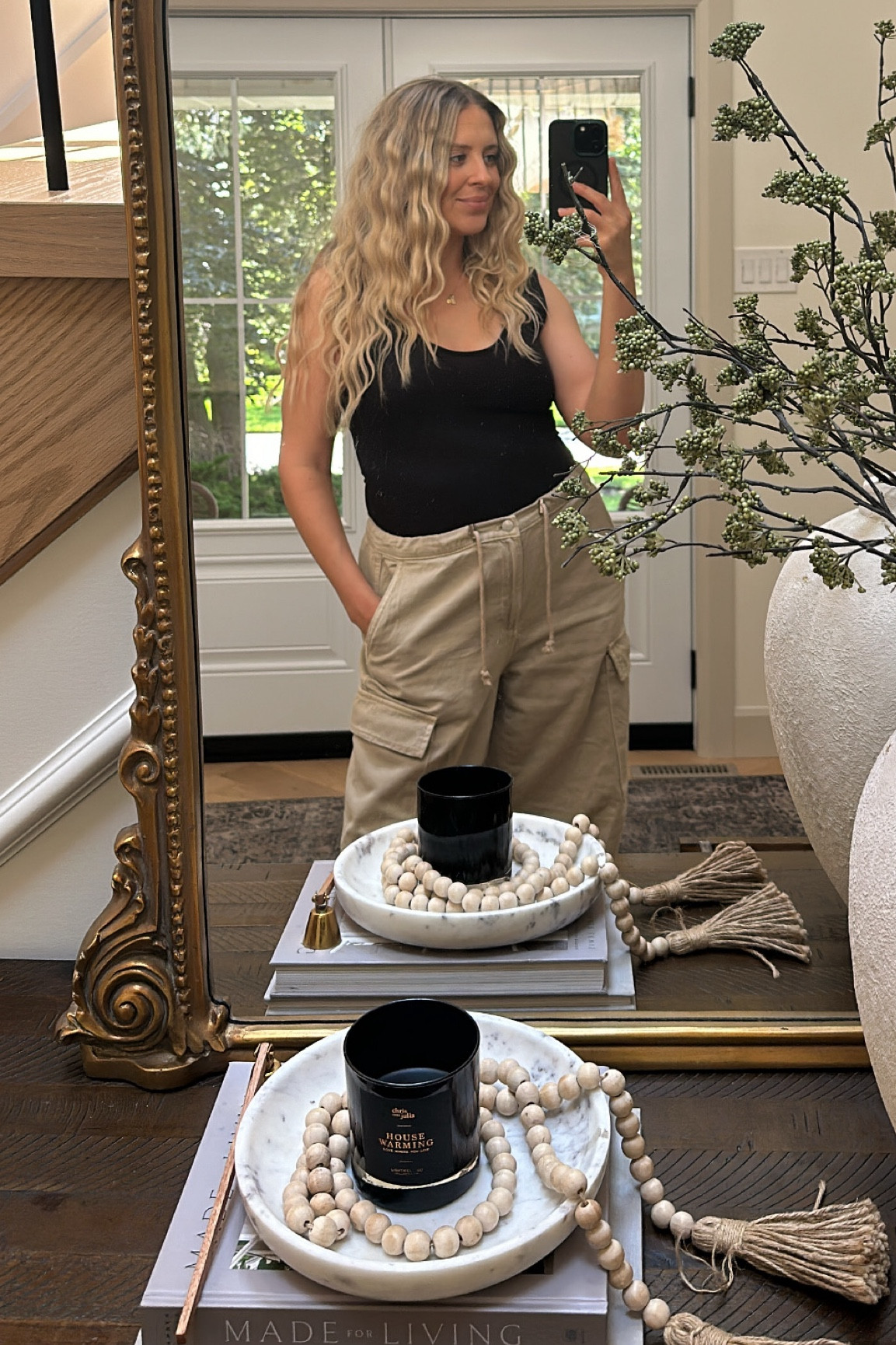 Cargo pant, summer fit.
Mermaid hair via the best Amazon crimper! 

#LTKfindsunder50 #LTKstyletip #LTKSeasonal