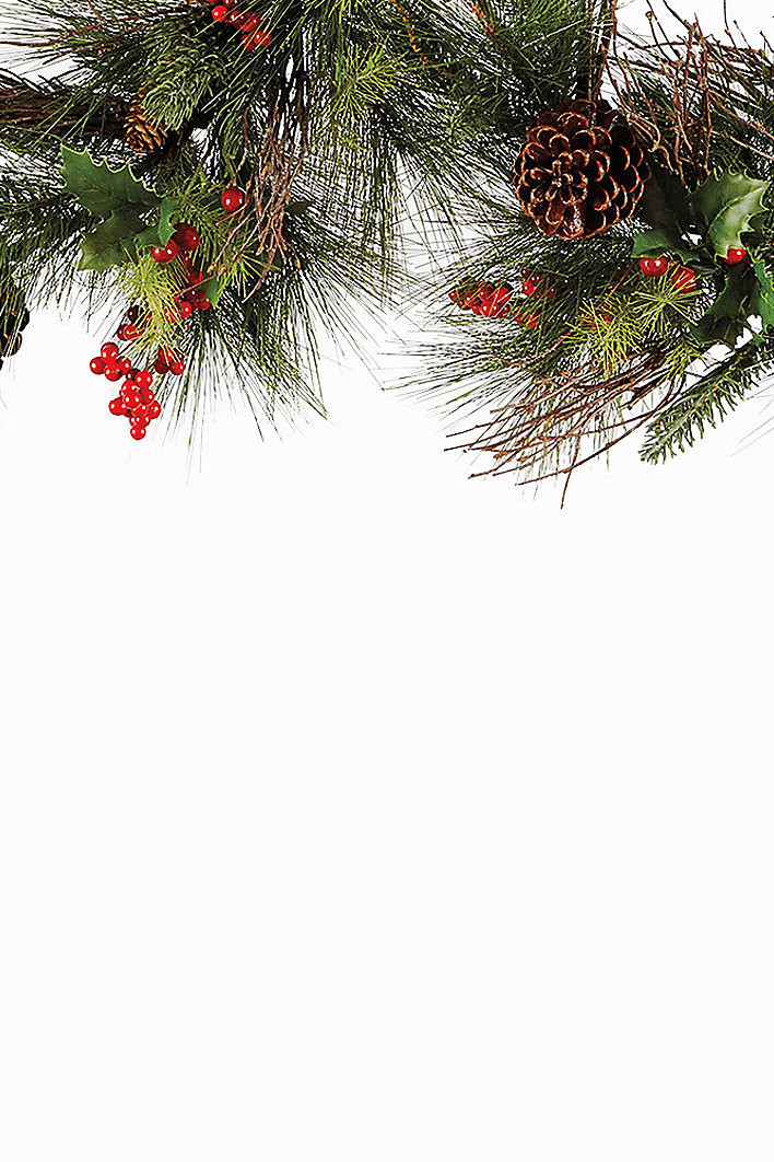 Mixed Pine & Berry Garland | Ballard Designs, Inc.