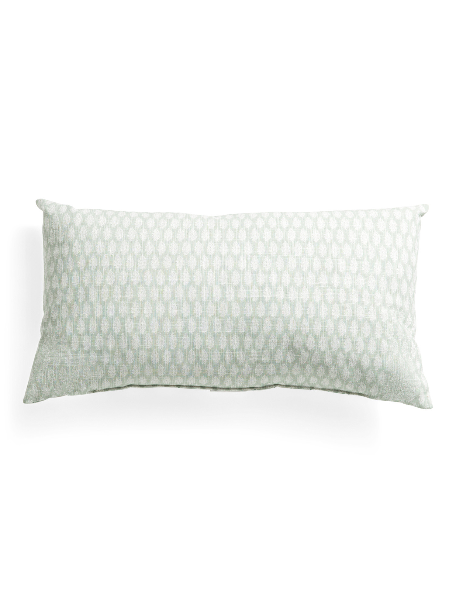 Made In Usa 14x24 Cotton Floral Stripe Two Side Pillow | TJ Maxx