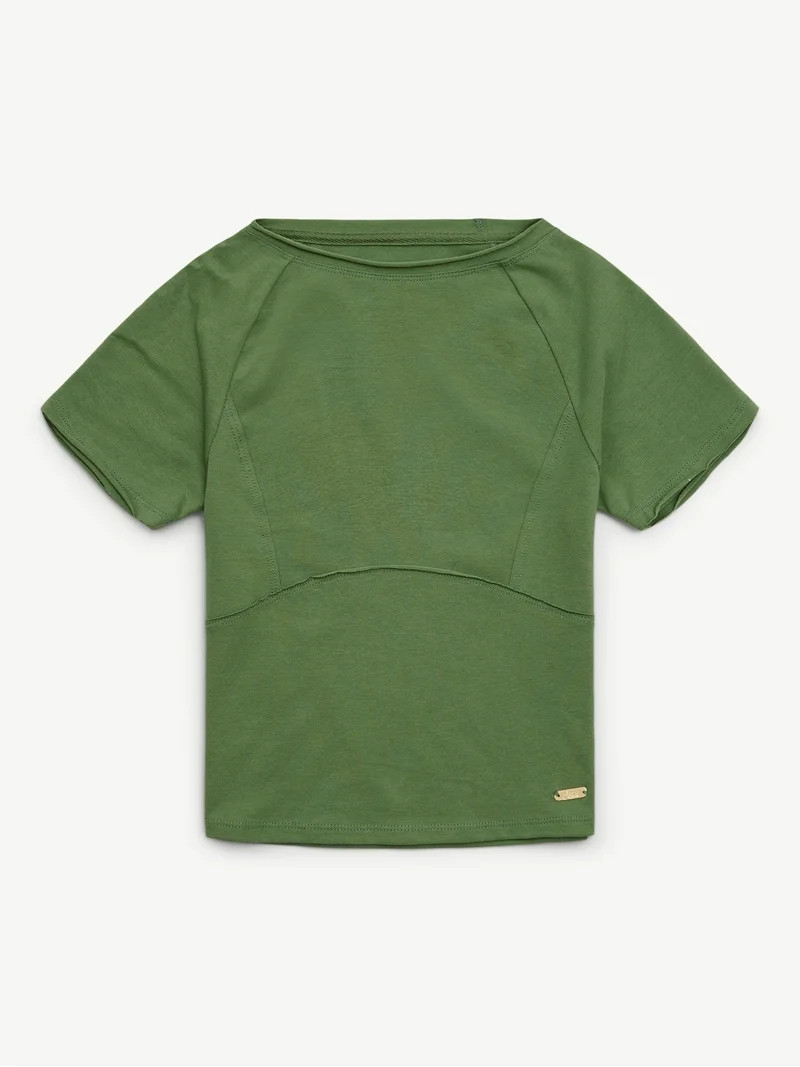 Justice Girls Seamed Tee, Sizes XS - XLP | Walmart (US)