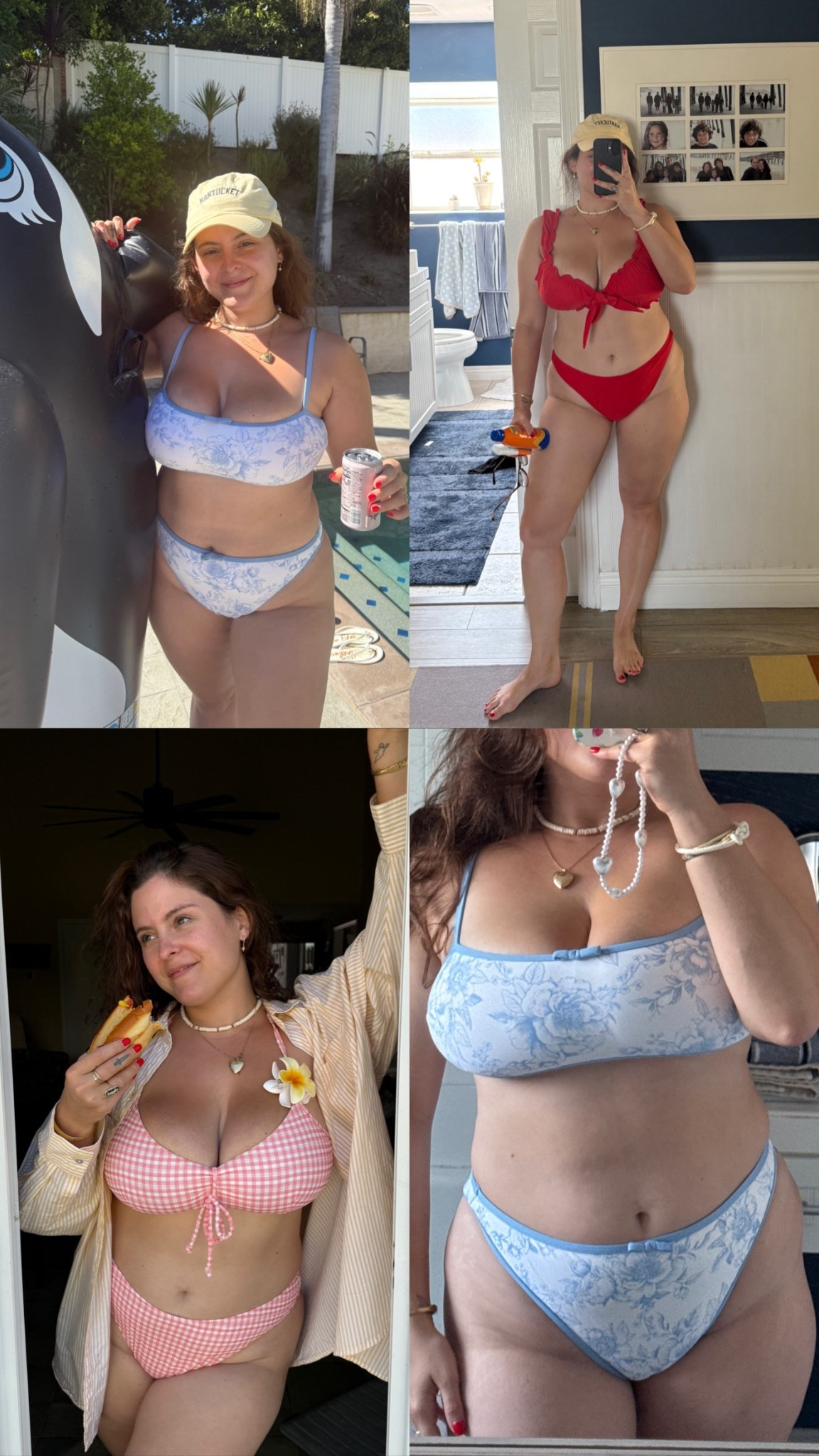 My favorite cupshe swimsuits lately! Wearing xl 

#LTKFindsUnder50 #LTKFindsUnder100 #LTKMidsize