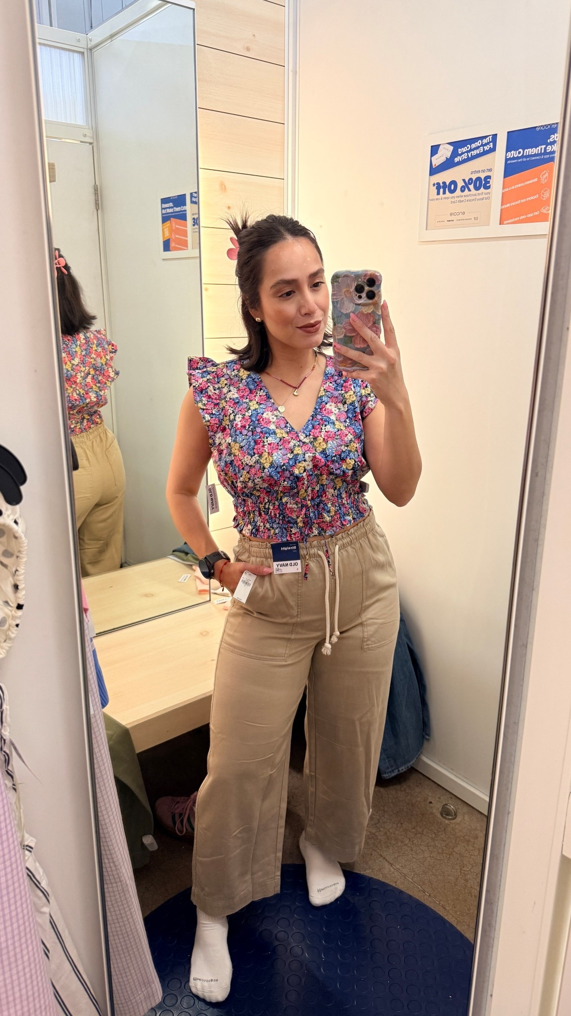 Old navy finds.

Small in top and pants. Petite friendly. 

#LTKPetite #LTKootd #LTKSpringSale