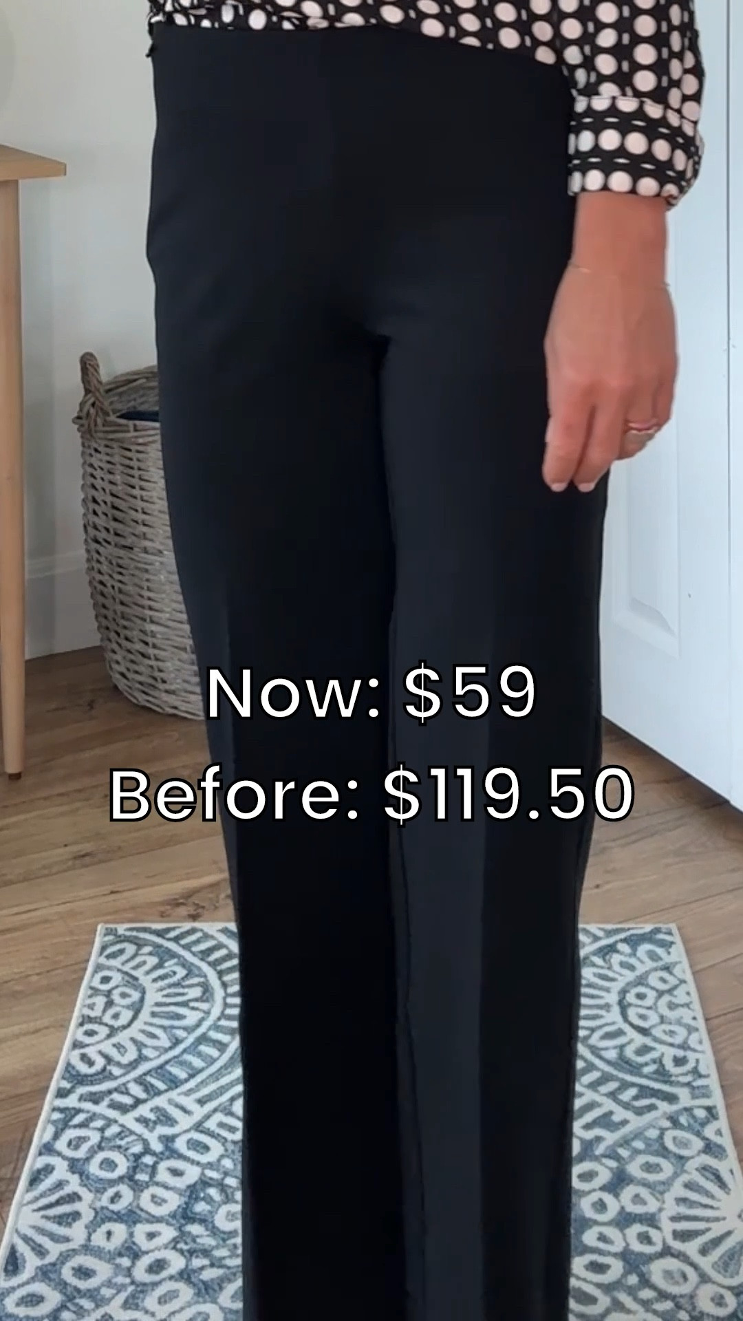 One of those tried-and-true favorites. These pants show up in so many videos for a reason—easy fit, super flattering, and work with just about everything. A staple pair that always gets worn. Bonus: they’re on sale right now.

#chicos #favoritefind #widlegpants #workwearstyle #everydaystyle #classicstyle #wardrobestaple #petitefriendly #salefind #pants



#LTKFindsUnder100 #LTKOver40 #LTKSaleAlert