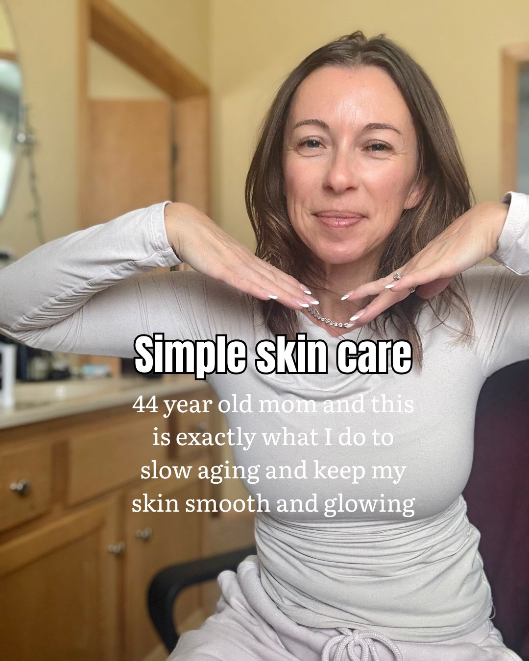 Simple skin care routines I do for younger looking skin as a 44 year old mom

#LTKOver40 #LTKmomlife #LTKBeauty