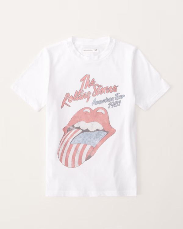 boys rolling stones graphic tee | boys tops | Abercrombie.com | Abercrombie & Fitch (US)