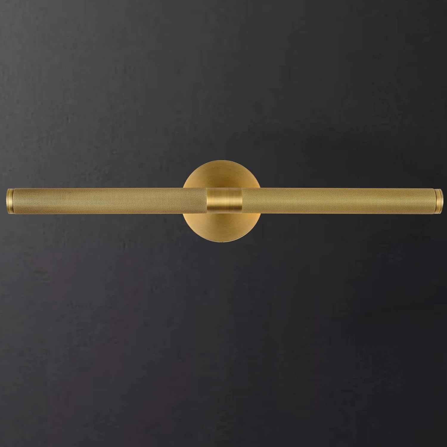 Gold Brass Hardwired Picture Light, 24" Knurled Dimmable Rotatable 360° Picture Lights for Wall,... | Amazon (US)