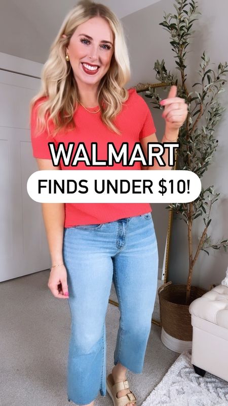 Walmart finds under $10, Walmart outfit, Walmart fashion, Walmart try on, time and tru 

#LTKfindsunder50 #LTKstyletip #LTKSeasonal