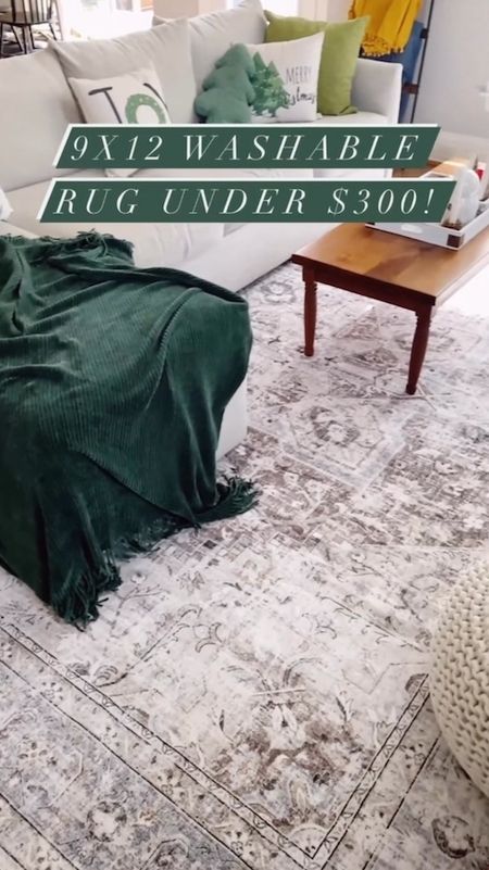 I’ve been meaning to get a new area rug for our living room and I knew I wanted it to be washable but I didn’t want to spend and arm and a leg for it. Well I’m so excited I found good quality washable area rugs on Amazon! This one is less than $300 and it’s a 9x12 rug! It looks so much better and sized more appropriately for this space! 

Area rug | farmhouse area rug | washable area rug | Amazon rug find | living room 

#LTKSeasonal #LTKsalealert #LTKhome