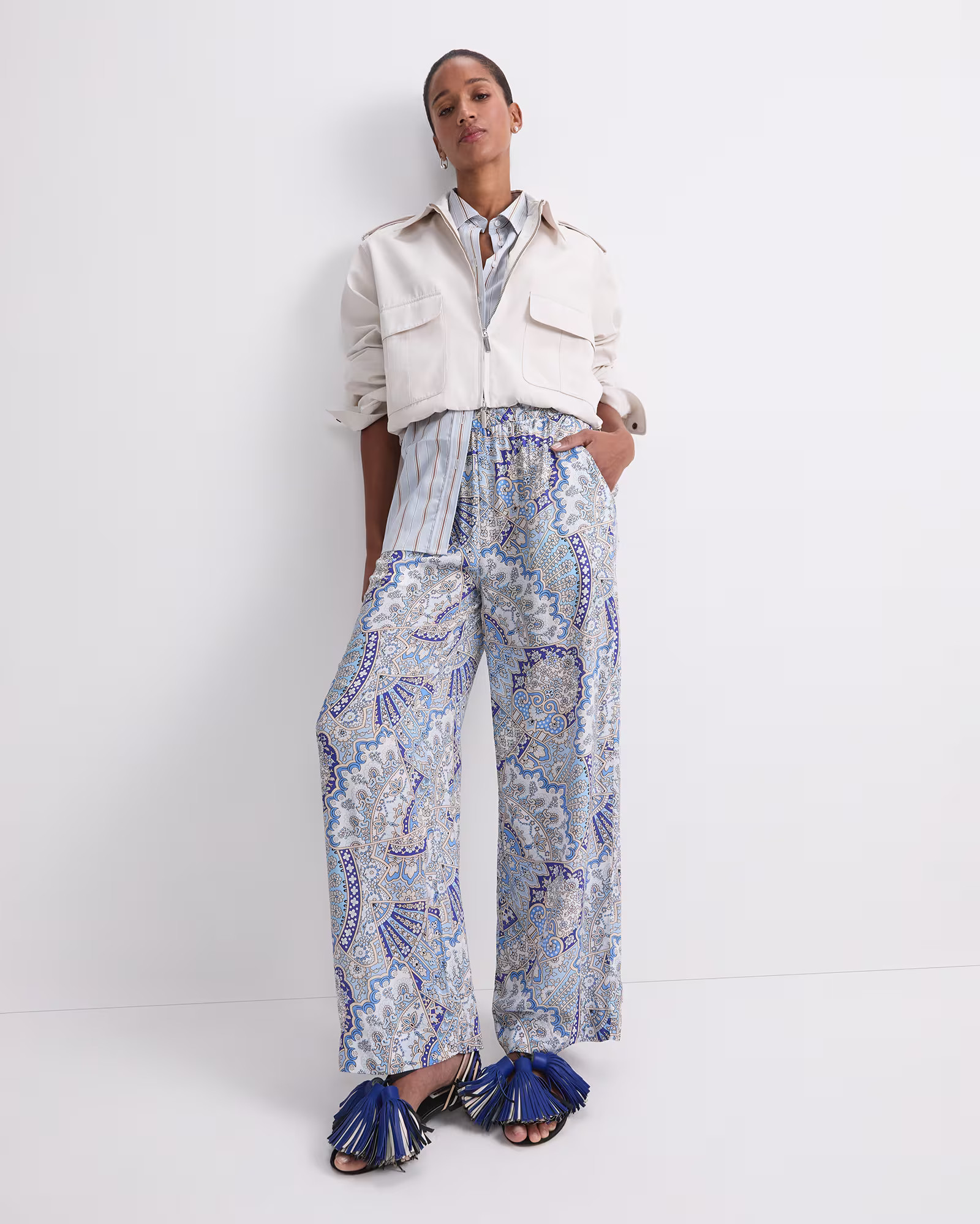 Emporium Wide Leg Liberty Pant | Sportscraft (Australia)