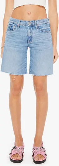 MOTHER Down Low Undercover Cutoff Denim Shorts | Nordstrom | Nordstrom