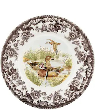 Woodland Wood Duck Luncheon Plate | Dillard's