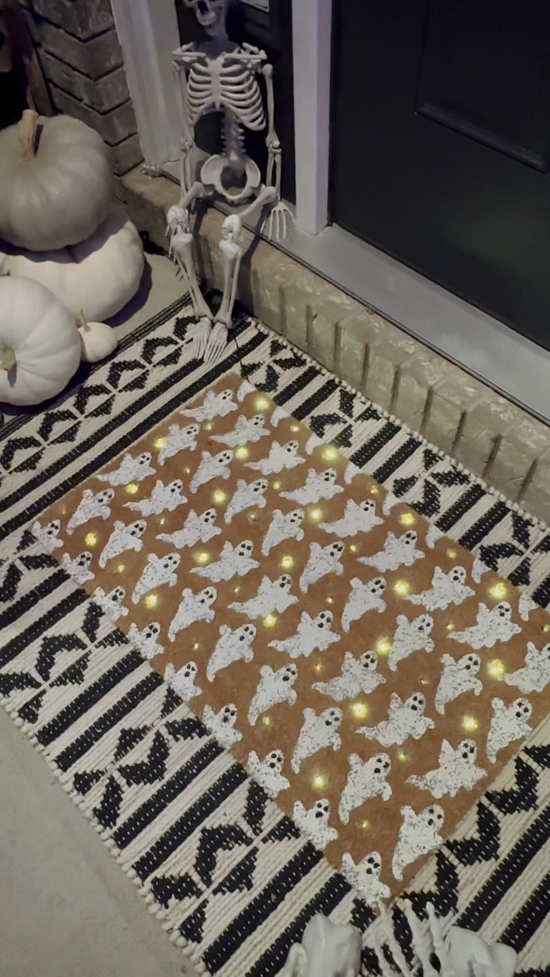 DIY LIGHT UP DOORMAT - pottery barn dupe 

#LTKHalloween #LTKHoliday #LTKHolidaySale