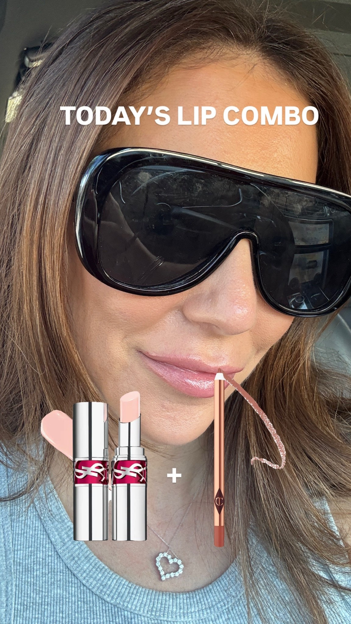 A glossy pink lip never fails.

#LTKBeauty #LTKOver40