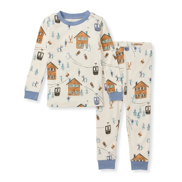 Out In the Alps Organic Cotton Pajamas | Burts Bees Baby