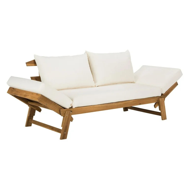 Safavieh Tandra Outdoor Contemporary Daybed w/ Pillow and Cushion | Walmart (US)