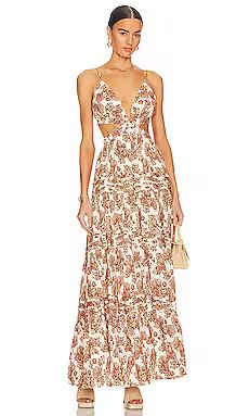 Baroque Relic Maxi Dress in Baroque Golden Age | Revolve Clothing (Global)