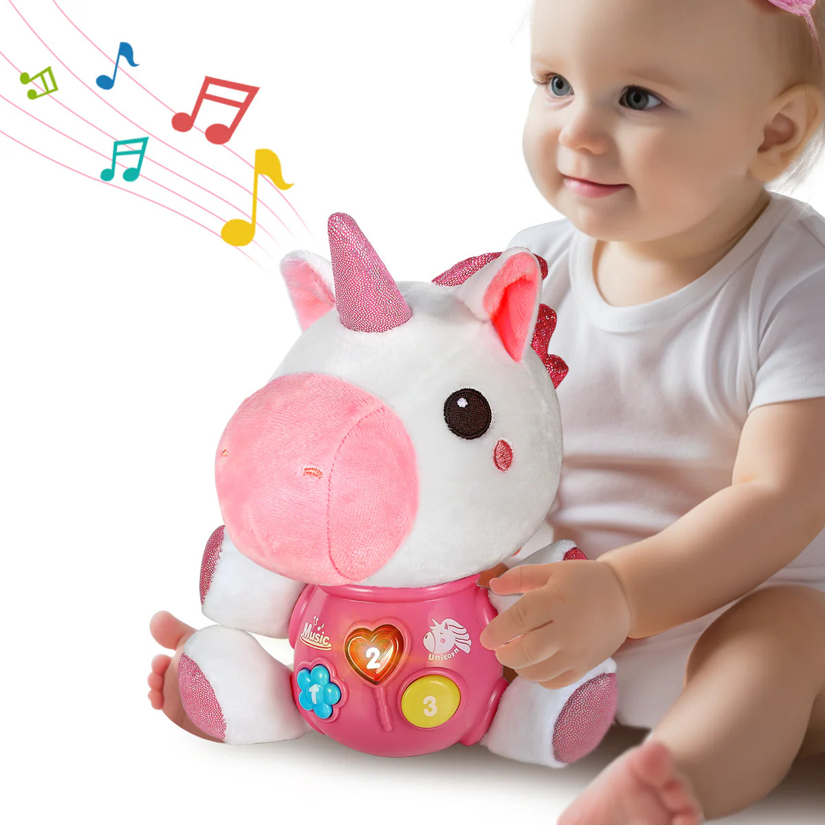 Baby Unicorn Musical Toy | iPlay iLearn