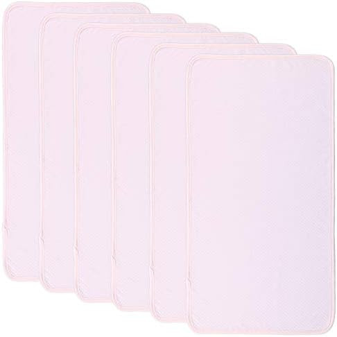 Belsden 6PK Extra Large Quilted Changing Pad Liners Waterproof, Cotton Bamboo Ultra Soft Changing... | Amazon (US)