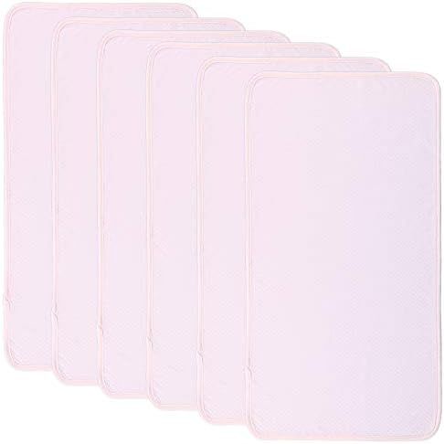 Belsden 6PK Extra Large Quilted Changing Pad Liners Waterproof, Cotton Bamboo Ultra Soft Changing... | Amazon (US)