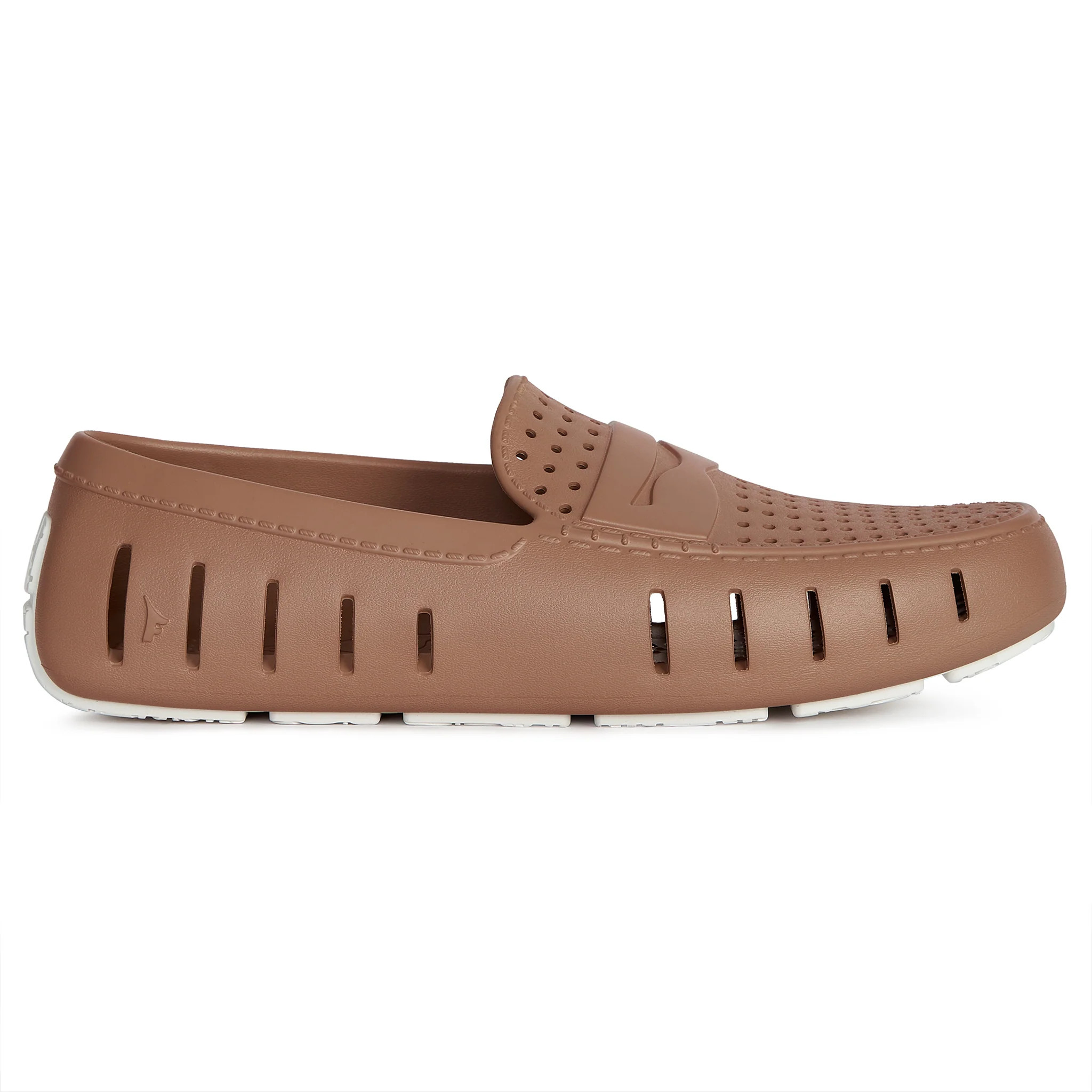 Men’s Country Club Driver Foam Shoe | Tan/Bright White | Floafers