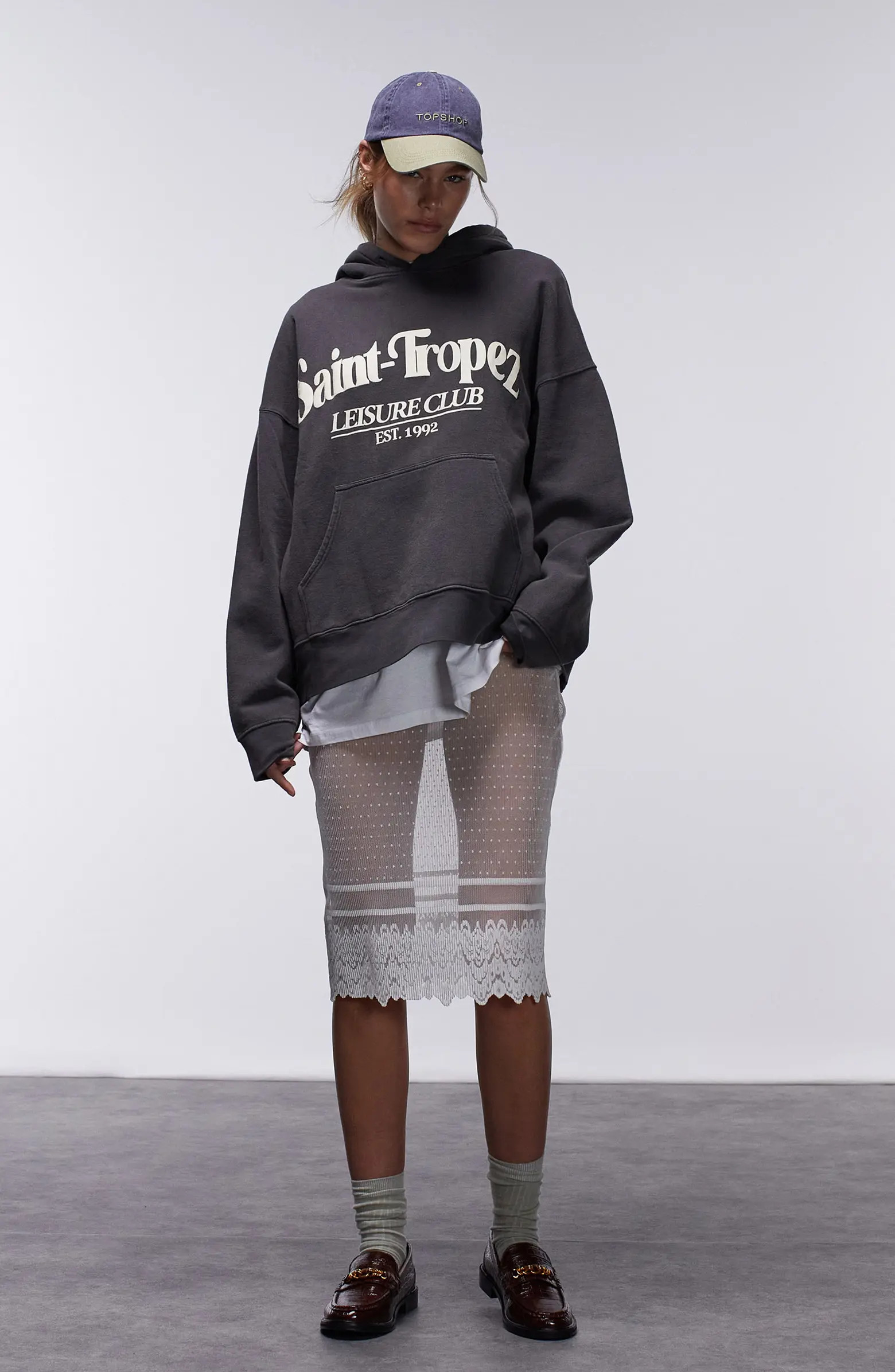 Topshop Sheer Lace Pencil Skirt | Nordstrom | Nordstrom