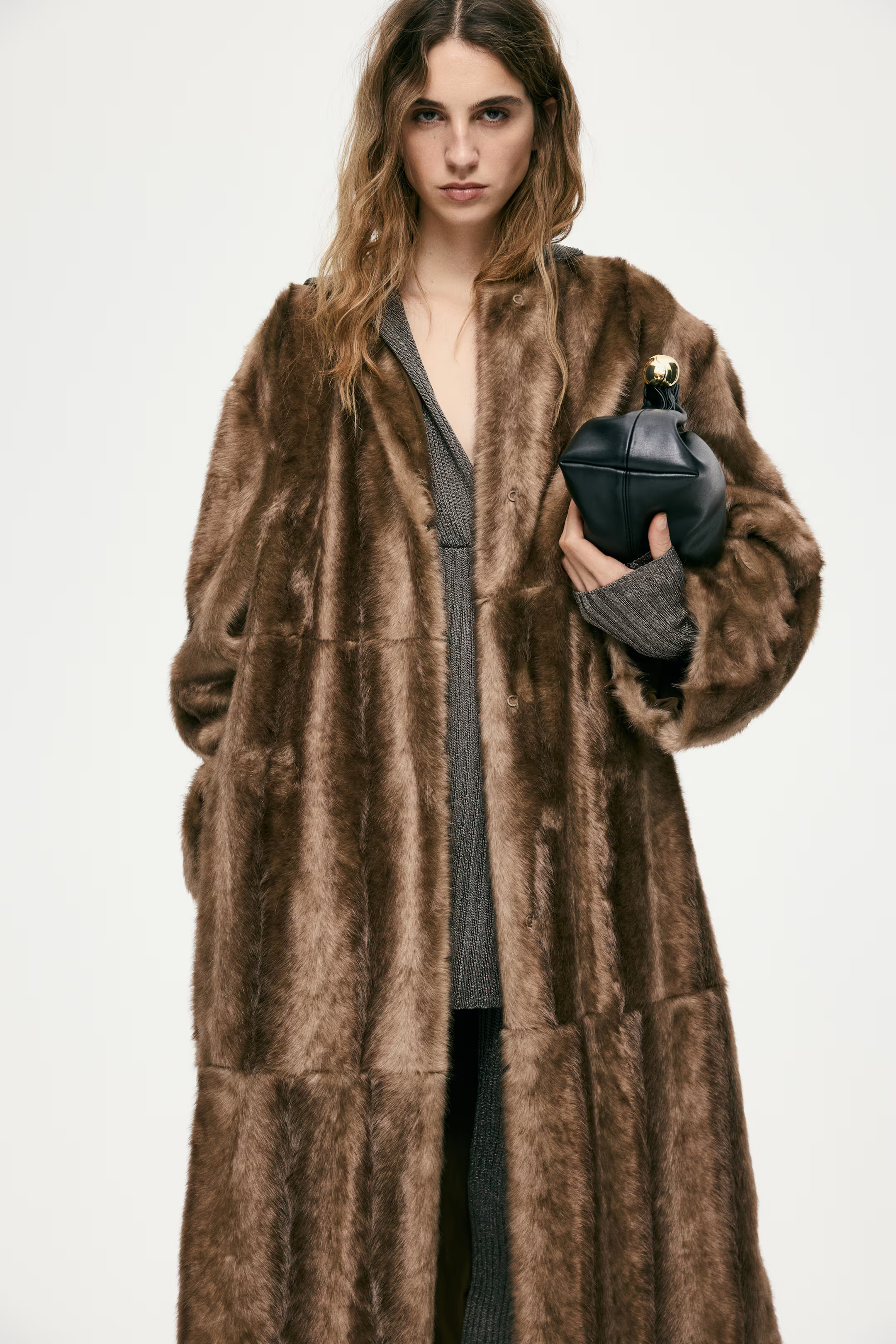 Scarf-Detail Coat | H&M (US + CA)