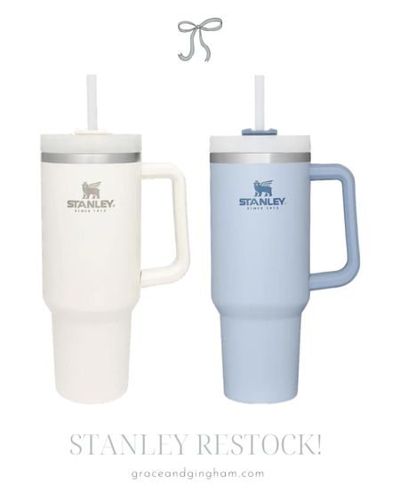 Stanley Quencher restocked in 9 colors on Amazon with no markup!! ✨

stanley cup // stanley quencher // water bottle // stanley adventure quencher

#LTKsalealert #LTKhome #LTKunder50