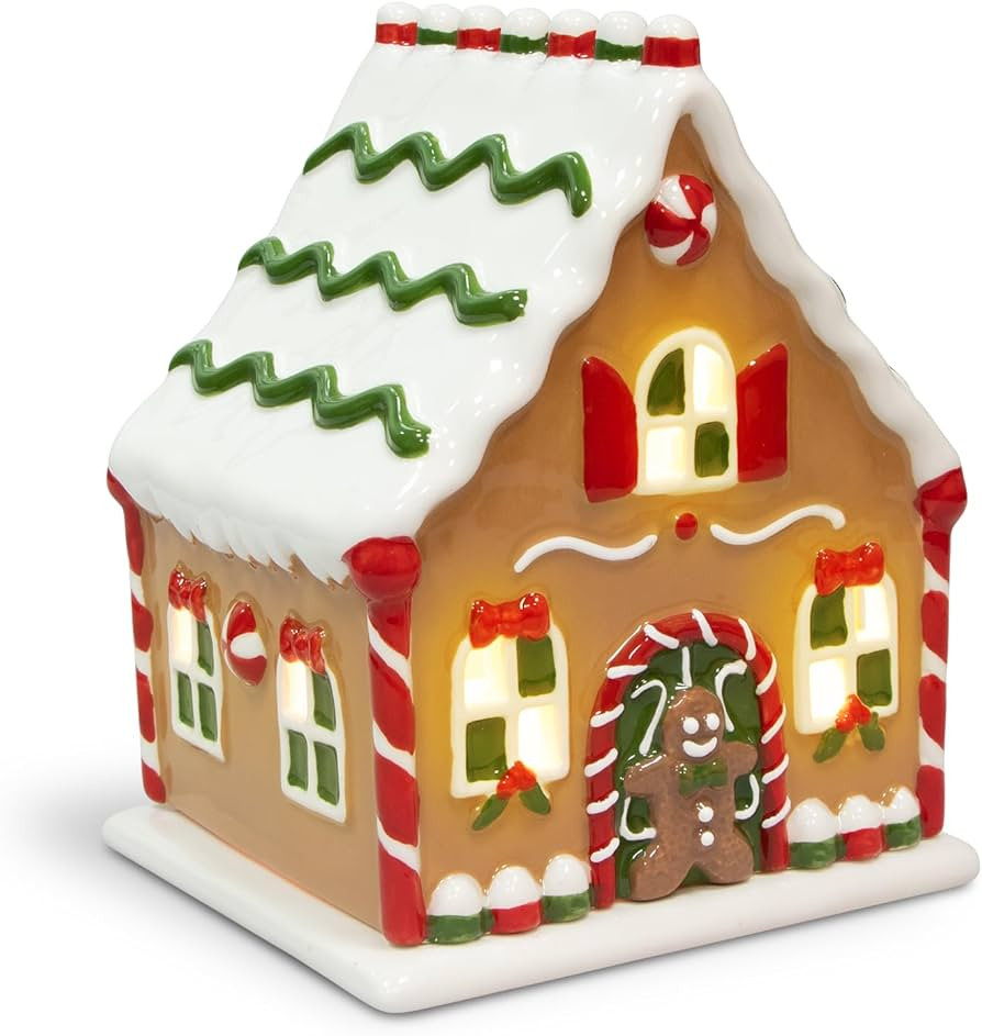 ARVIDSSON Christmas Wax Melt Warmer - Gingerbread House Electric Wax Warmer for Scented Wax - Hol... | Amazon (US)