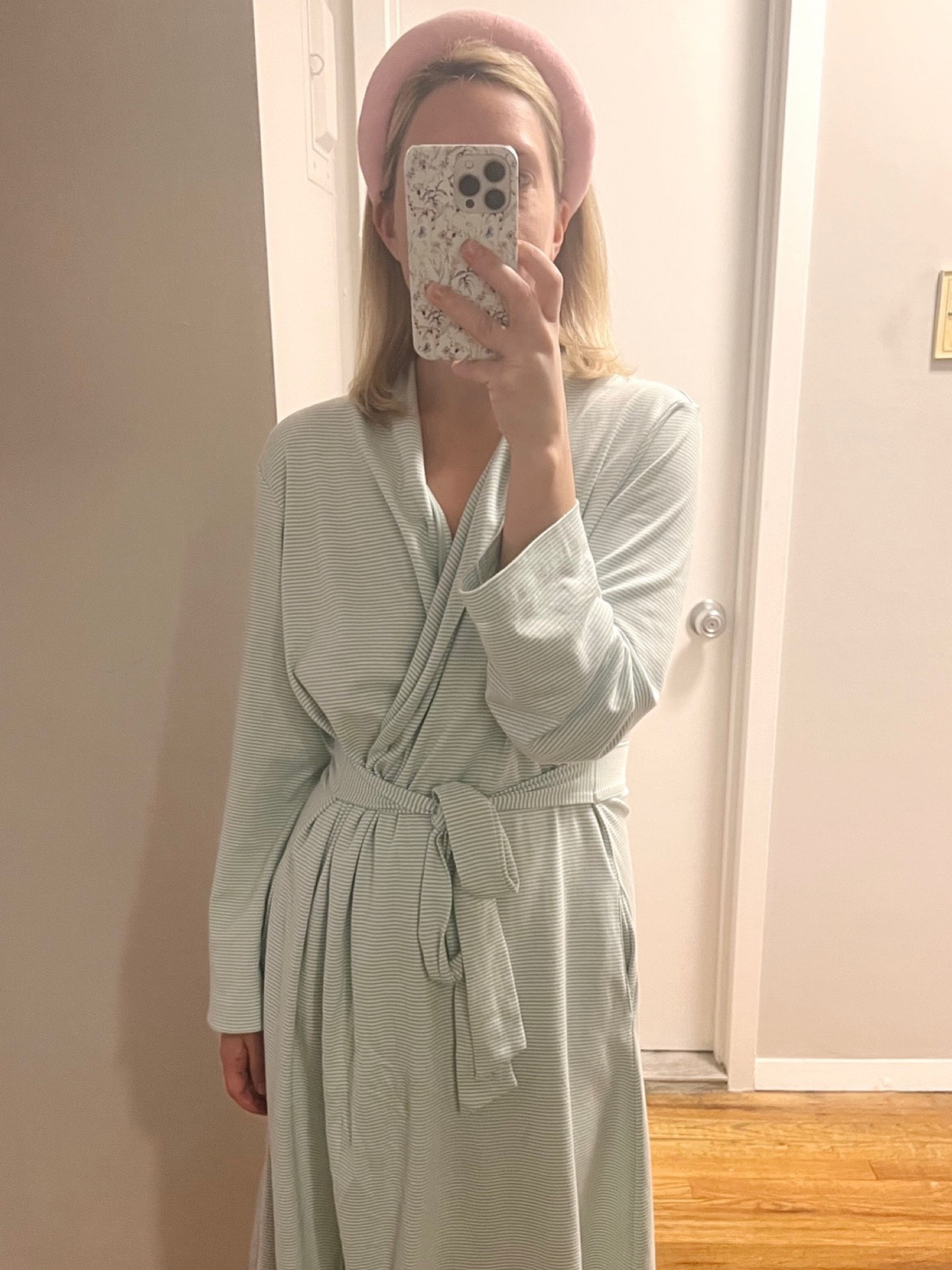 Spa headband. Amazon prime day sale. Green stripe robe. 
.
.
.
… 

#LTKxPrimeDay #LTKbeauty #LTKsalealert