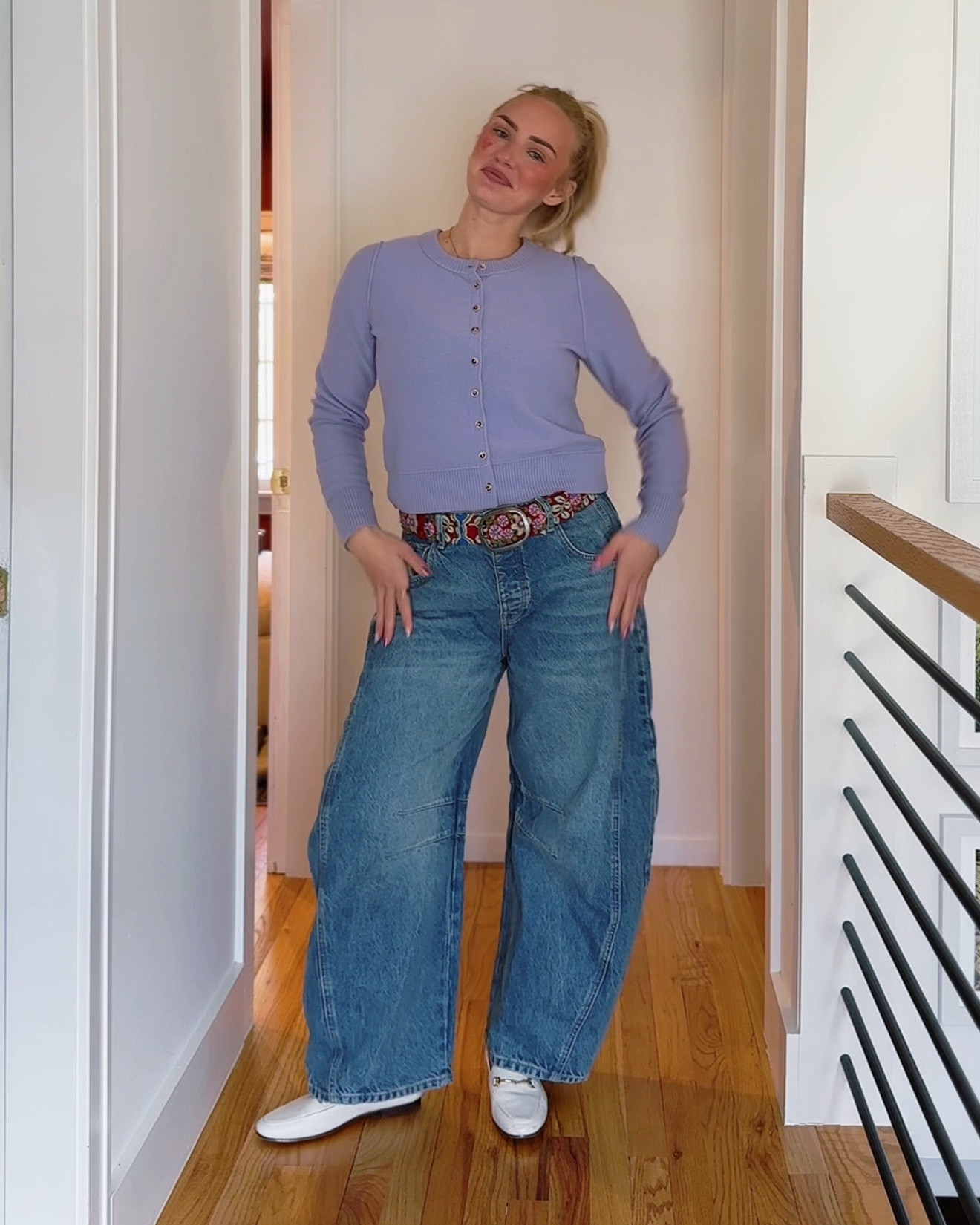 Chronic illness 🤝 baggy jeans
These jeans are a wardrobe STAPLE for me. They already run oversized so you can order true to size! I love pairing it with this sweater 

#LTKSeasonal #LTKootd