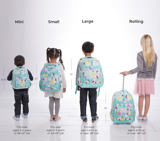 Mackenzie Aqua Disney Princess Backpack | Pottery Barn Kids